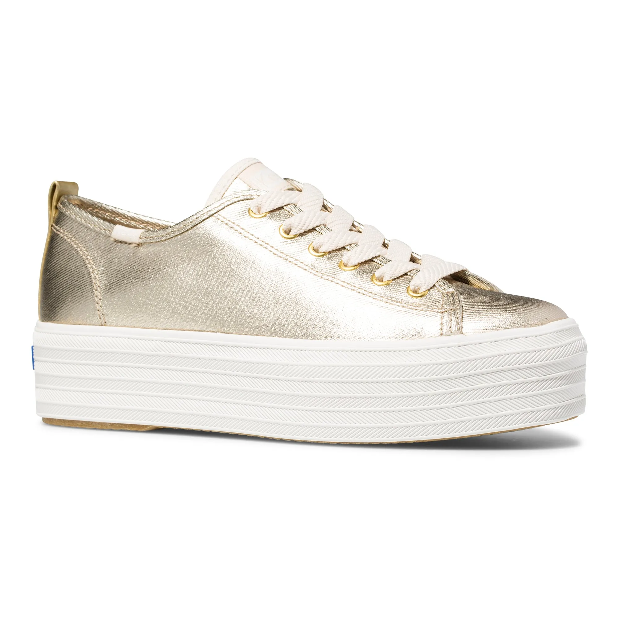 Women's Triple Up Metallic Twill Light Gold