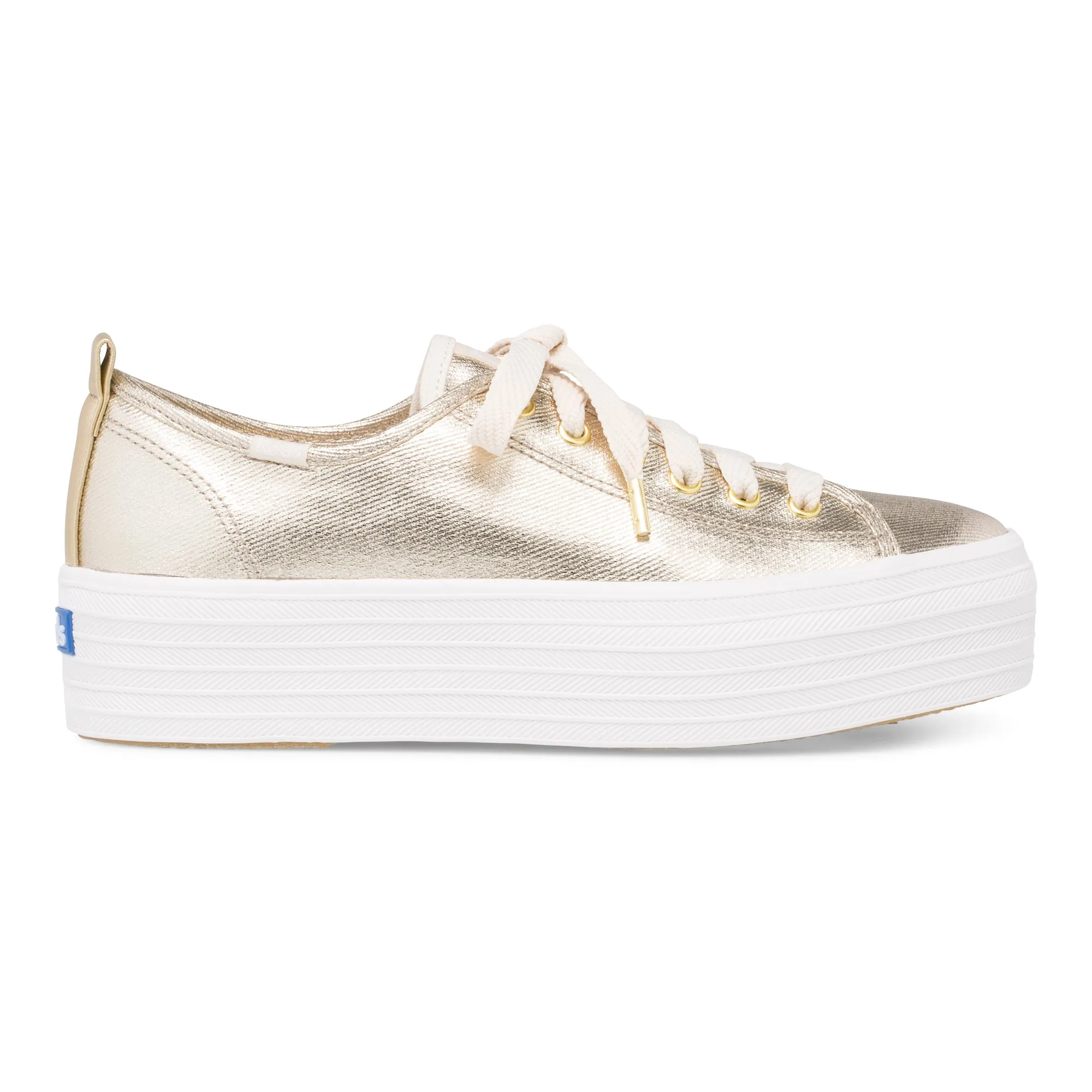 Women's Triple Up Metallic Twill Light Gold
