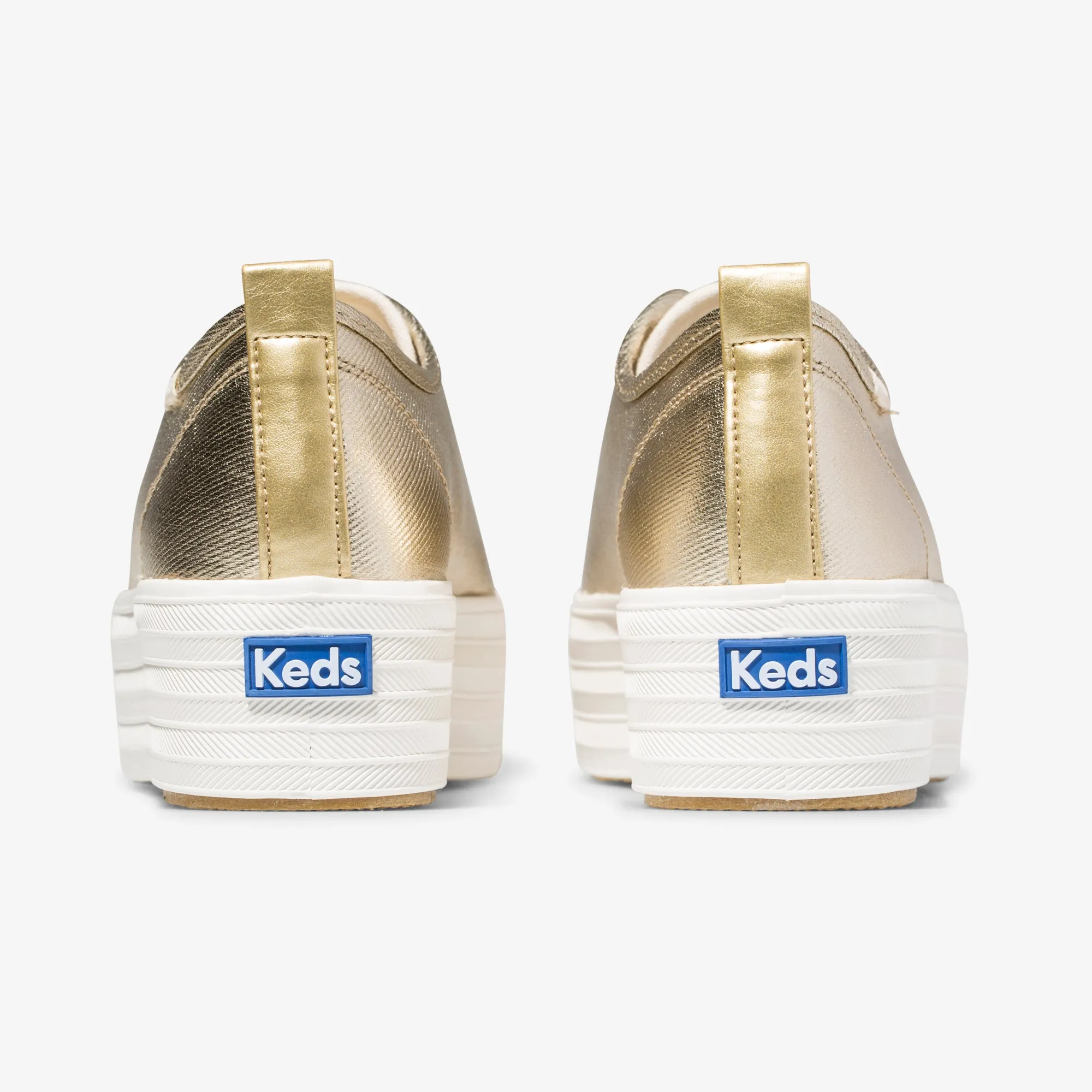 Women's Triple Up Metallic Twill Light Gold