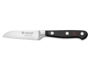 WÜSTHOF Classic 3" Flat Cut Paring Knife, Black