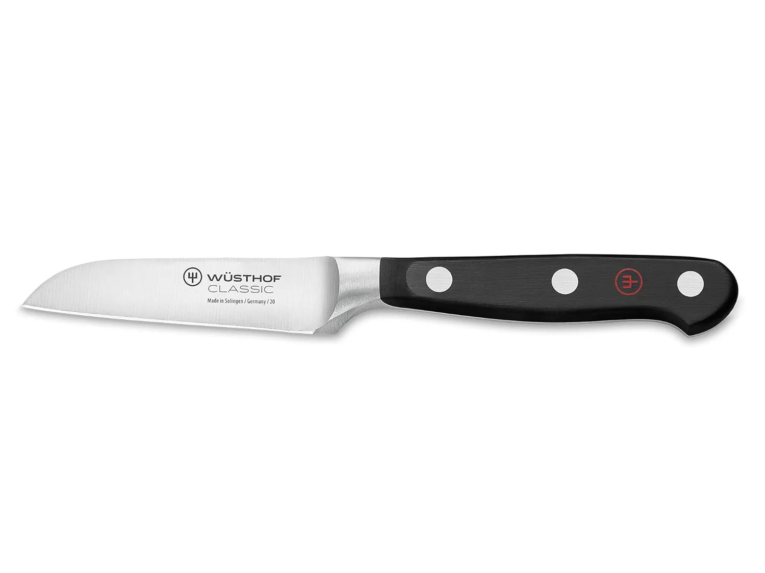 WÜSTHOF Classic 3" Flat Cut Paring Knife, Black